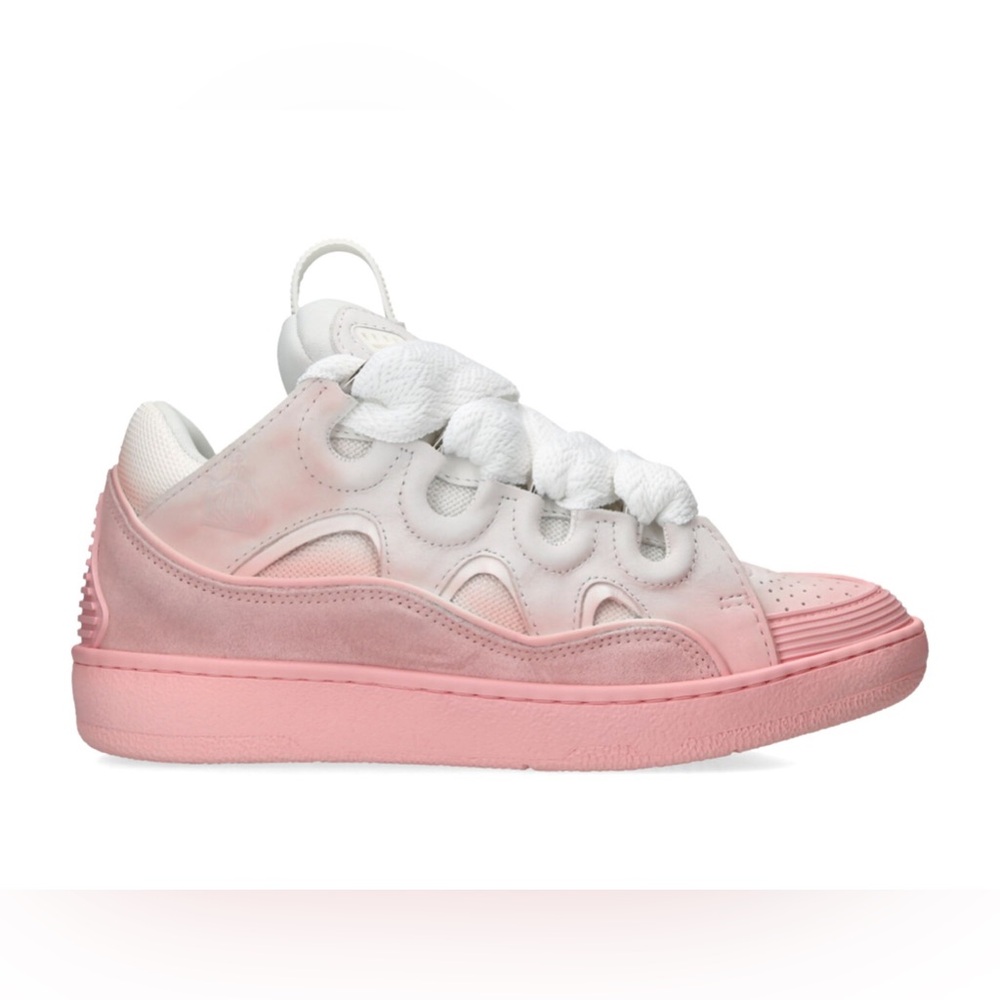 LANVIN
Leather Curb Sneakers Sz 37EU - Picture 5 of 14